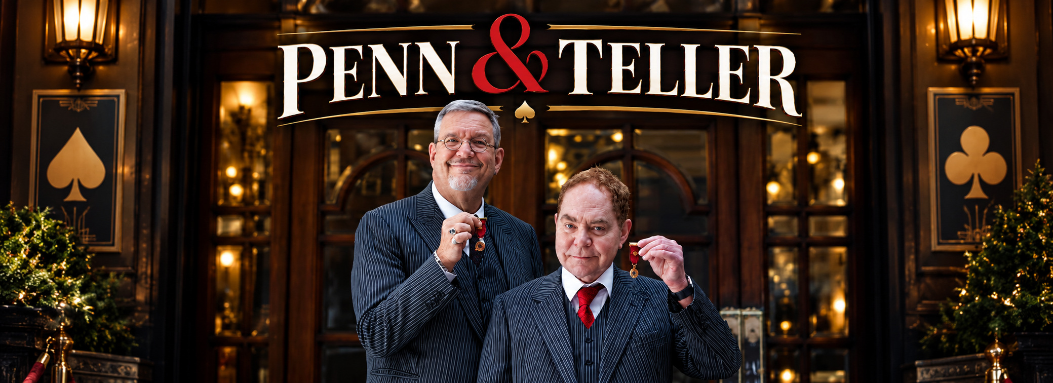 Penn and Teller magic and comedy show